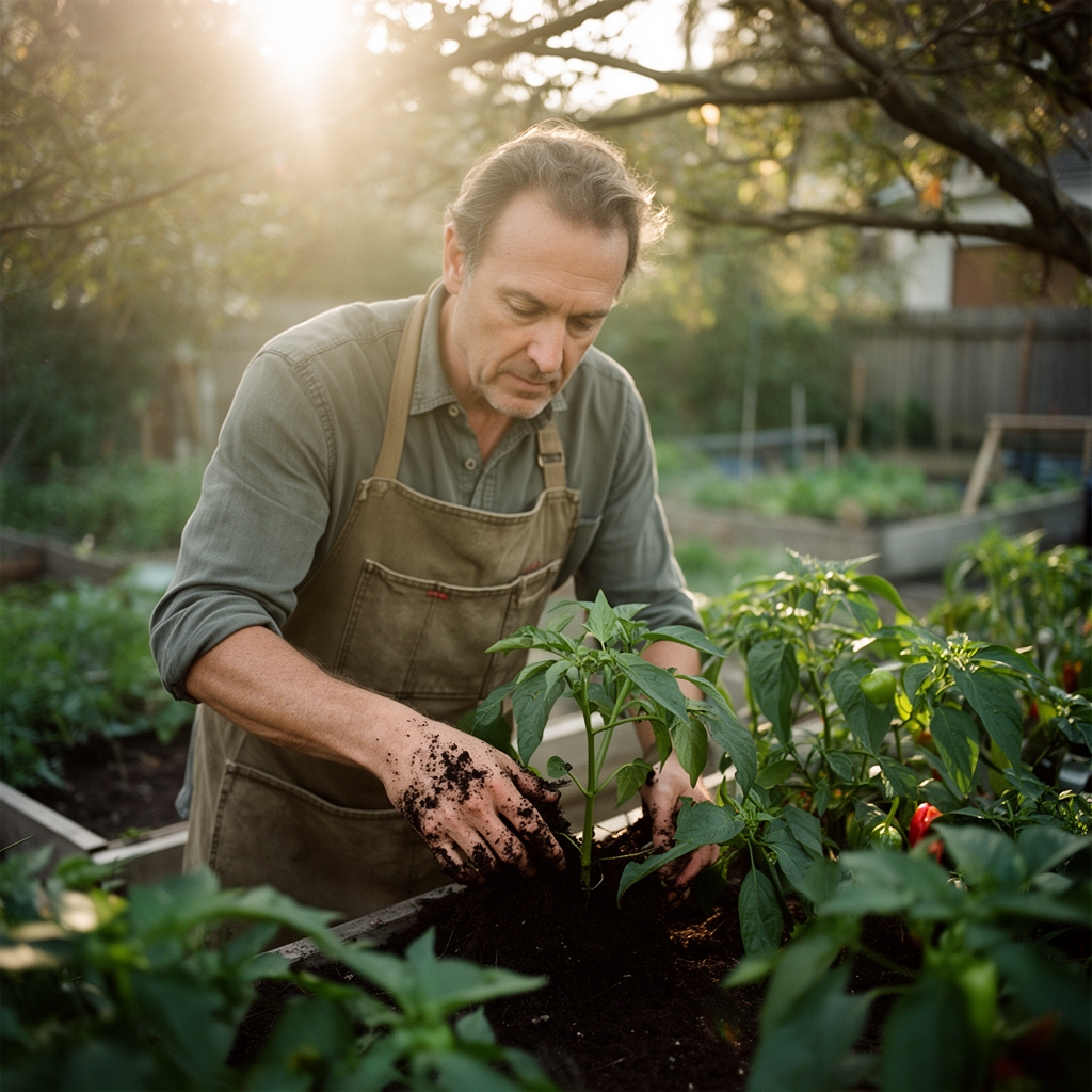 steps to overwinter pepper plants